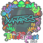 Sticker | XANTARES (Holo) | Budapest 2025