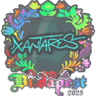 Sticker | XANTARES (Holo) | Budapest 2025 Sticker | XANTARES (Holo) | Budapest 2025 image