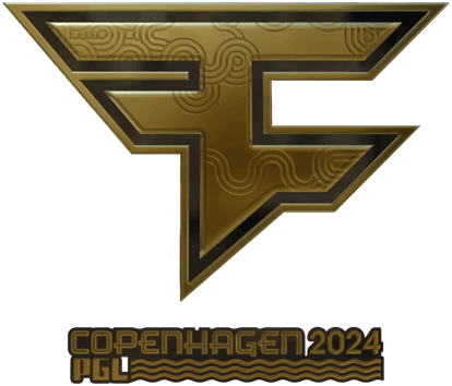 Sticker | FaZe Clan (Altın) | Kopenhag 2024