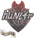 Sticker | huNter- (Glitter) | Paris 2023