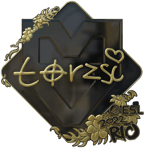 Sticker | torzsi (Gold) | Rio 2022