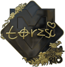 Sticker | torzsi (Gold) | Rio 2022 Sticker | torzsi (Gold) | Rio 2022 image