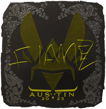 Sticker | FlameZ(은박) | 오스틴 2025