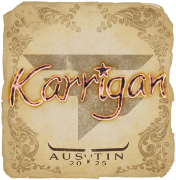 Sticker | karrigan | 2025年奥斯汀锦标赛