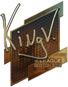 Sticker | kNgV-(금박) | 보스턴 2018