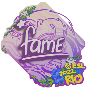 Sticker | fame | Rio 2022