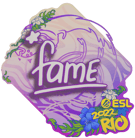 Sticker | fame | Rio 2022 Sticker | fame | Rio 2022 image