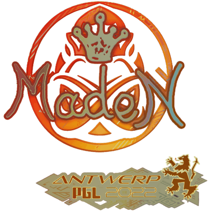 Sticker | maden(全息) | 2022年安特卫普锦标赛