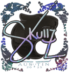 Sticker | skullz (Holo) | Austin 2025