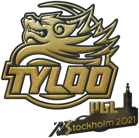 Sticker | Tyloo (Gold) | Stockholm 2021 image