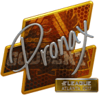 Sticker | pronax (Foil) | Atlanta 2017 image