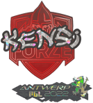Sticker | KENSi (Glitter) | Antwerp 2022