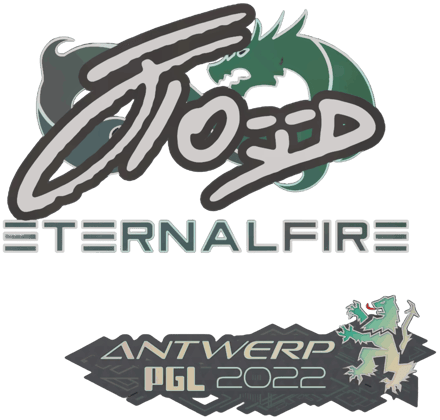 Sticker | xfl0ud | Antwerp 2022