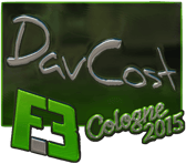 Sticker | DavCost (Foil) | Cologne 2015