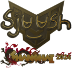 Sticker | sjuush (Gold) | Shanghai 2024 image