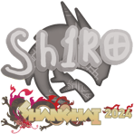 Sticker | sh1ro | Shanghai 2024