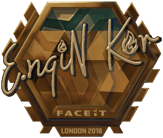 Sticker | ngiN (Gold) | London 2018 image