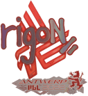 Sticker | rigoN (Holo) | Antwerp 2022 image