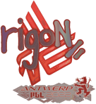 Sticker | rigoN (Holo) | Antwerp 2022