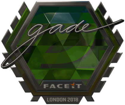 Sticker | gade(閃亮)| London 2018