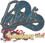 Sticker | Perfecto (Glitter) | Shanghai 2024 image