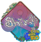 Sticker | sh1ro (Glitter) | Rio 2022 image
