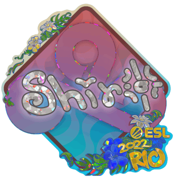 Sticker | sh1ro (brokatowa) | Rio 2022
