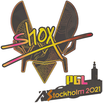 Sticker | shox (全息) | 2021年斯德哥尔摩锦标赛