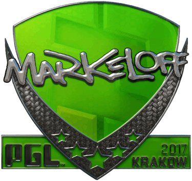 Sticker | markeloff (Cao cấp) | Krakow 2017