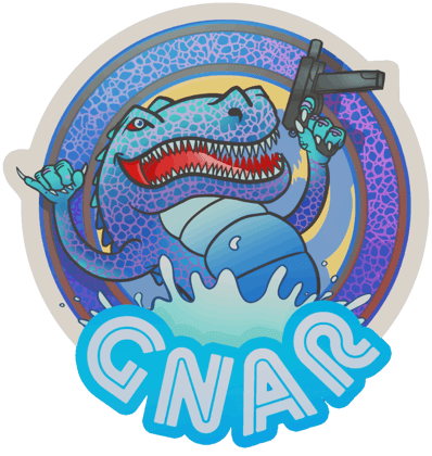 Sticker | 파란색 퐁당