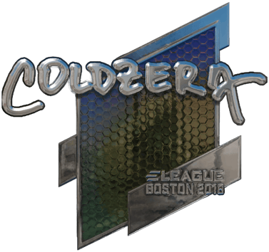 Sticker | coldzera (ฟอยล์) | Boston 2018