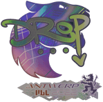 Sticker | drop (Holo) | Antwerp 2022