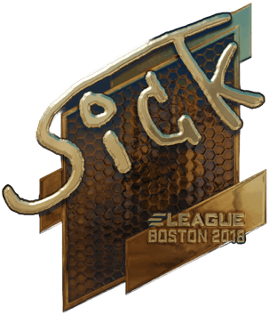 Sticker | SicK (kulta) | Boston 2018