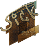 Sticker | SicK (Gold) | Boston 2018