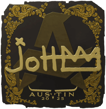 Sticker | jottAAA(금박) | 오스틴 2025