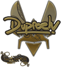 Sticker | dupreeh (Gold) | Paris 2023 image
