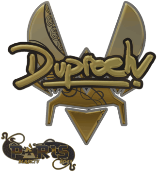 Sticker | dupreeh (or) | Paris 2023