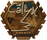 Sticker | Calyx (Gold) | London 2018 image