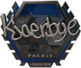 Sticker | Kjaerbye (Foil) | London 2018 image