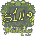 Sticker | s1n | Budapest 2025