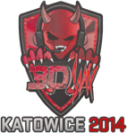 Sticker | 3DMAX (Holo) | Katowice 2014