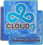 Sticker | Cloud9 (Holo) | DreamHack 2014