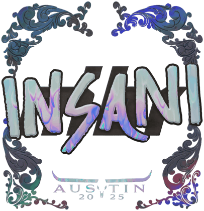 Sticker | insani (Holo) | Austin 2025