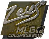 Sticker | Zeus (Foil) | MLG Columbus 2016 image