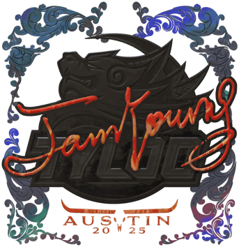Sticker | JamYoung (Holo) | Austin 2025