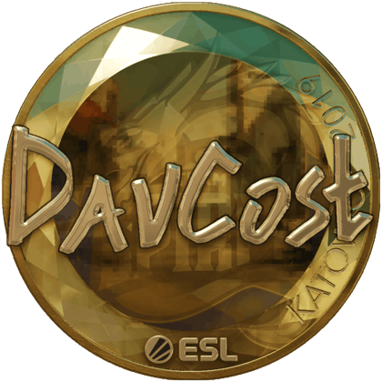 Sticker | DavCost (Gold) | Kattowitz 2019