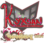 Sticker | kyxsan (Glitter) | Shanghai 2024 image