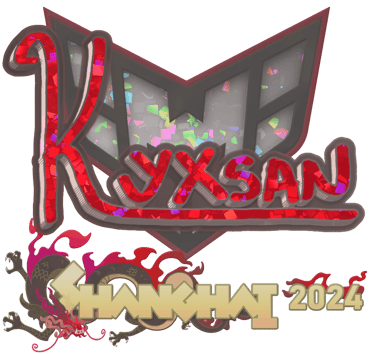 Sticker | kyxsan (Glitter) | Xangai 2024