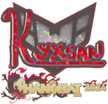 Sticker | kyxsan (Glitter) | Shanghai 2024