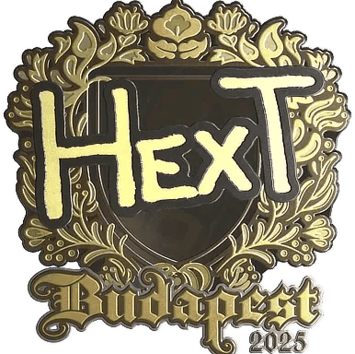 Hình dán | HexT (Vàng) | Budapest 2025